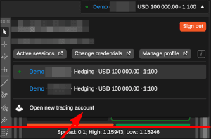 Log in to cTrader
